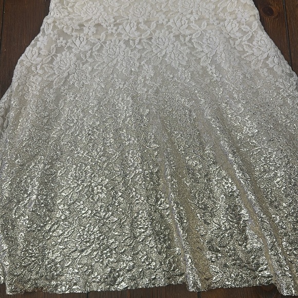 Free People Ombré Foil Fit and Flare Dress - Picture 4 of 14